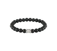 Boss 1580042m Armband One Size Black / Silver