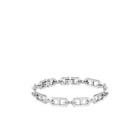 BOSS Armband mit gebürsteten und polierten Gliedern - Style KODE CHAIN, HB1580727 Silberfarben M