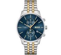 BOSS Associate 1513976 - Herren - 42 mm - Analog - Quarz - Mineralglas