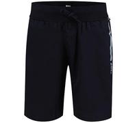 BOSS Herren Sweatshorts - Authentic Shorts, kurze Hose, Loungewear, Baumwolle, Logo Blau XL