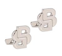 Boss B-DoubleB 2 Manschettenknöpfe Messing 1.5 cm silver (TAS019198) silberfarben