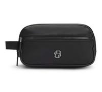BOSS B Icon Kulturbeutel schwarz, recyceltes Polyester, Herren