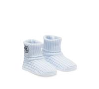 BOSS Baby-Slipper aus gestrickter Baumwolle mit Double-B-Monogramm - Style J52720/77101M, J52720 Hellblau 19