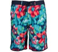 BOSS Badehosen Tiger Shark Grün gemustert Polyester Medium Herren
