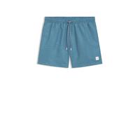 BOSS Badeshorts aus schnell trocknendem Gewebe mit Mikro-Print - Style Vibe, 50518968 Hellblau XXL