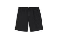 BOSS Badeshorts mit 3D-Logo-Stickerei - Style Whale, 50469329 Schwarz S