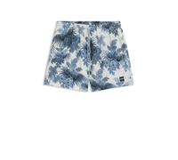 Badeshorts BOSS "Piranha", Herren, Gr. XXL (56), N-Gr, blau (hellblau), Microfaser, Obermaterial: 100% Polyester, sportlich, Badehosen, mit buntem Alloverdruck (42269701-XXL) hellblau