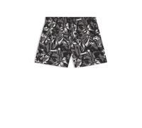 BOSS Badeshorts mit Allover-Print und Logo-Badge - Style Piranha, 50508844 Hellgrau S