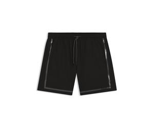 BOSS Badeshorts mit Logo-Streifen-Print - Style Vital_Trunks, 50561175 Schwarz XL