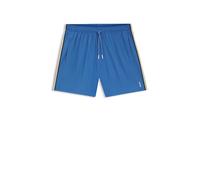 BOSS Badeshorts mit Signature-Streifen und Logo - Style Iconic, 50491594 Blau S