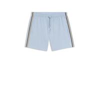 BOSS Badeshorts mit Signature-Streifen und Logo - Style Iconic, 50491594 Hellblau S