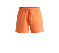 BOSS Badeshorts mit Signature-Streifen und Logo - Style Iconic, 50491594 Orange M