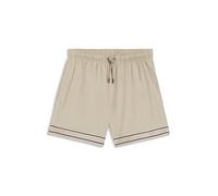BOSS Badeshorts mit Tunnelzug aus Stretch-Gewebe und Bandbesatz - Style Resort_Tape_Trunks, 50561077 Hellbeige S