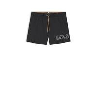 BOSS Badeshorts mit Umriss-Logo-Print - Style Mooneye, 50469280 Schwarz XXL