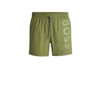 BOSS Badeshorts mit vertikalem Logo-Print - Style Octopus, 50514502 Grün XXL