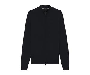 Boss - "Balonso" Strickjacke für Herren, Durchgehender Reißverschluss (Dunkelblau) 2XL