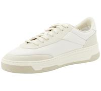 BOSS Herren Sneaker - Baltimore Tenn sdltb, Halbschuh, Echtleder, Logo Weiß EUR 43