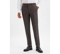 BOSS Baukasten-Hose mit Wolle und Seiden-Anteil Herren Regular Fit Wolle kastanie, 50