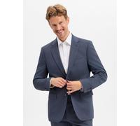 BOSS Baukasten-Sakko mit Schurwoll-Anteil Herren Regular Fit Schurwolle blau, 26