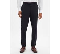 BOSS Baukasten-Schurwoll-Anzughose Herren Regular Fit Schurwolle schwarz, 25