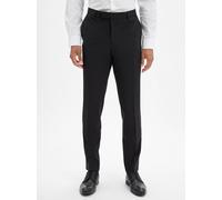 BOSS Baukasten-Schurwoll-Hose Herren Slim Fit Schurwolle schwarz, 46