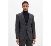 BOSS Baukasten-Schurwoll-Sakko Herren Regular Fit Schurwolle anthrazit, 54