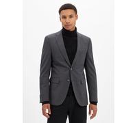 BOSS Baukasten-Schurwoll-Sakko Herren Slim Fit Schurwolle anthrazit, 54