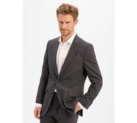 BOSS Baukasten-Schurwoll-Sakko Herren Slim Fit Schurwolle grau, 48