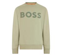 Boss - Baumwoll-Sweatshirt mit Logo - - Sweatshirts & Hoodies - Herren - Grün - 2XL