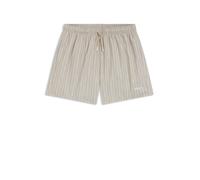 BOSS Bedruckte Badeshorts aus schnell trocknendem Gewebe - Style Sunfish, 50561102 Hellbeige M