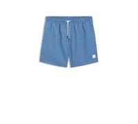 BOSS Bedruckte Badeshorts mit Logo-Aufnäher - Style Vibe, 50518968 Blau L