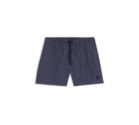 BOSS Bedruckte Badeshorts mit Logo-Badge - Style Vibe, 50518968 Blau XXL