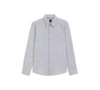 BOSS Bedrucktes Slim-Fit Hemd aus Baumwoll-Mix - Style P-ROAN-kent-C1-233, 50550722 Blau gemustert S