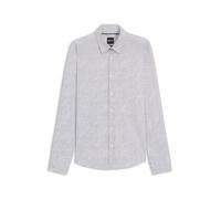 BOSS Bedrucktes Slim-Fit Hemd aus funktionalem Stretch-Jersey - Style P-ROAN-kent-C1-233, 50545269 Grün XL