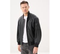 BOSS Orange Blouson Herren Lammleder schwarz, 48 (S)