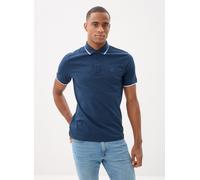Boss Orange Poloshirt Passertip Herren Slim Fit Piqué 95% Baumwolle/5% Elasthan Blau XXL