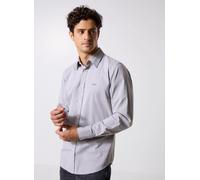 BOSS Regular-Fit Hemd aus strukturierter Stretch-Baumwolle - Style Relegant_6_M, 50543498 Hellgrün XL