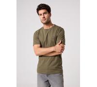BOSS Orange Regular Fit T-Shirt aus reiner Baumwolle Modell 'TALES' in Khaki, Größe S