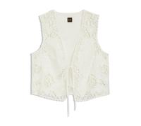 BOSS Bestickte Weste mit Krawattenverschluss - Style C_Irika, 50556743 Weiß 36