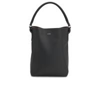 BOSS Beuteltasche aus genarbtem Leder - Style Lenah Bucket, 50547744 Schwarz ONESI
