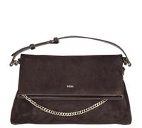 Boss Yelena Schultertasche Leder 38 cm braun
