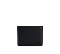 BOSS Bifold-Geldbörse aus fein genarbtem Leder mit Logo-Prägung - Style Asolo, 50470459 Schwarz ONESI
