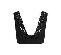 BOSS Bikini-Top mit Lasercut-Details - Style EYELET TRIANGLE, 50540665 Schwarz S
