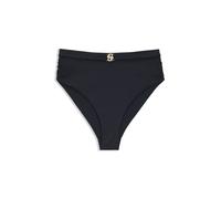 BOSS Bikinihose mit hohem Bund und Double-B-Monogramm - Style HW BRIEF_DOUBLE B, 50566520 Dunkelblau S