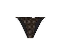 BOSS Bikinihose mit Jacquard-Monogrammen - Style BRIEF_BOSS PEARL, 50561379 Schwarz gemustert M