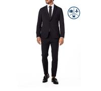 BOSS Black Anzug Herren Slim Fit Jersey schwarz, 48