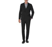 BOSS Black Anzug Herren Slim Fit Schurwoll-Stretch schwarz, 52