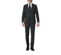 BOSS Black Anzug Herren Slim Fit Schurwolle grau, 52