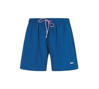 BOSS Black Badeshorts Herren Mikrofaser blau, M
