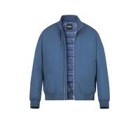 BOSS Black Blouson Herren Stehkragen Mikrofaser blau, 50 (M)